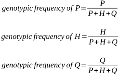 How to Calculate Changes in Gene and Genotypic Frequencies Caused by Selection, Part 1