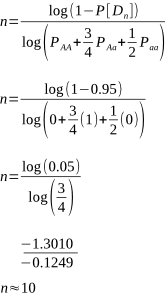 The Maths of Matings, Part 1